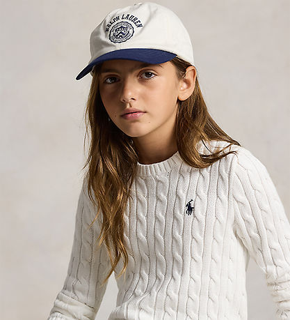 Polo Ralph Lauren Bluse - Strik - Hvid