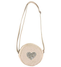 Sofie Schnoor Skuldertaske - Imiteret Pels - Mollysk - Beige m. 