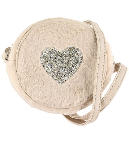 Sofie Schnoor Skuldertaske - Imiteret Pels - Mollysk - Beige m. 