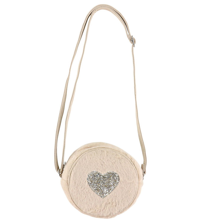 Sofie Schnoor Skuldertaske - Imiteret Pels - Mollysk - Beige m.