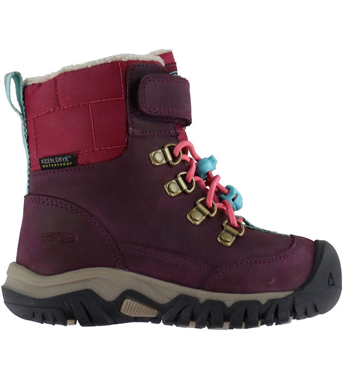 KEEN Vinterstøvler - Tex - Kanibou WP - Fig-Pink Lemonade