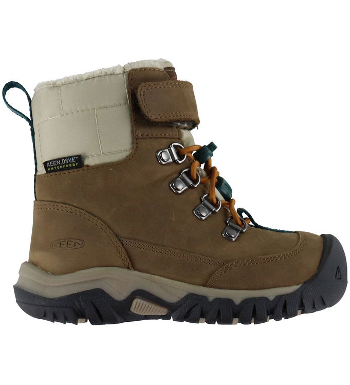 KEEN Vinterstøvler - Tex - Kanibou WP - Dark Earth-Roasted Pecan