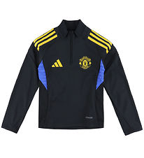 adidas Performance Træningsbluse - Manchester United - Sort/Blå/