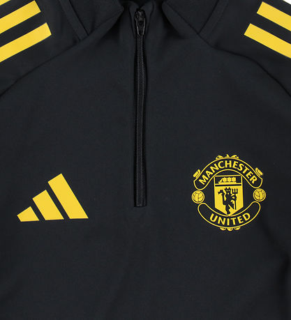 adidas Performance Træningsbluse - Manchester United - Sort/Blå/