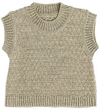 Smallstuff Waistcoat - Knitted - Wool - Nature Melange