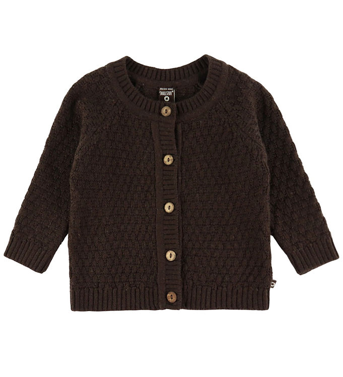 Smallstuff Cardigan Uld - Brun