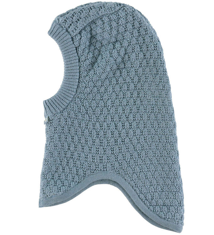 Smallstuff Elefanthue - Strik - Uld - Blue