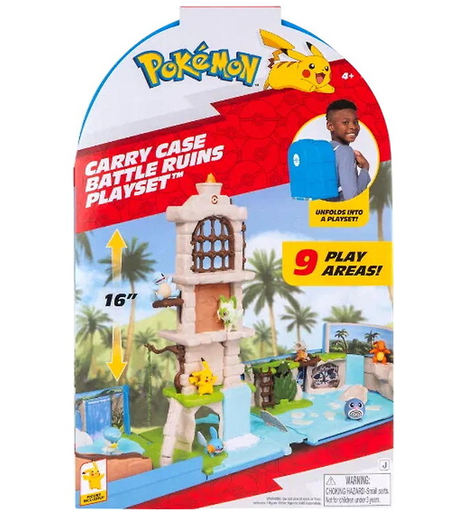 Pokémon Legesæt - Carry Case - Battle Ruins