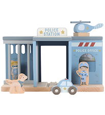 Little Dutch Politistation - Træ - Blå