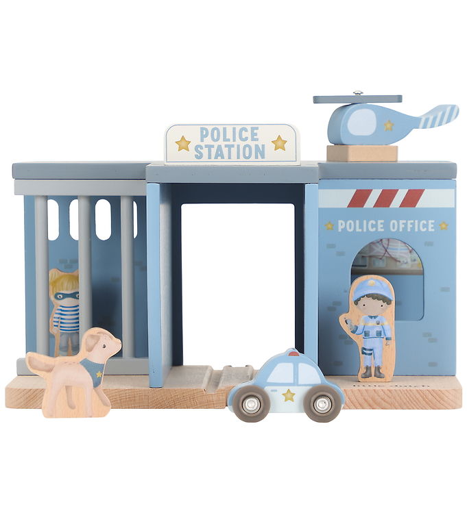 Little Dutch Politistation - Træ - Blå