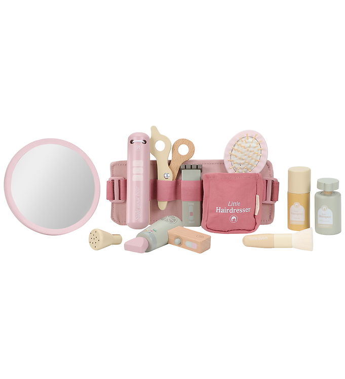 Little Dutch Frisørlegesæt - Træ - Pink
