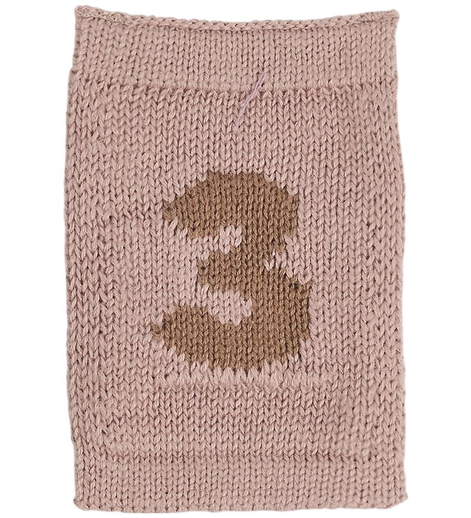 Smallstuff Strikket Flag - 3 - Rosa Tal
