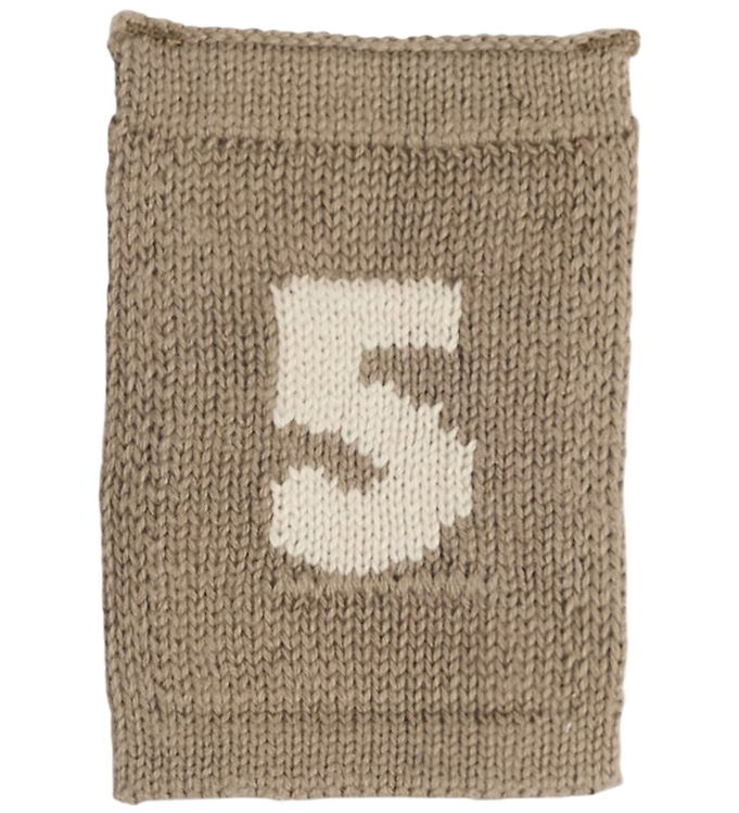 Smallstuff Strikket Flag - 5 - Natur Tal