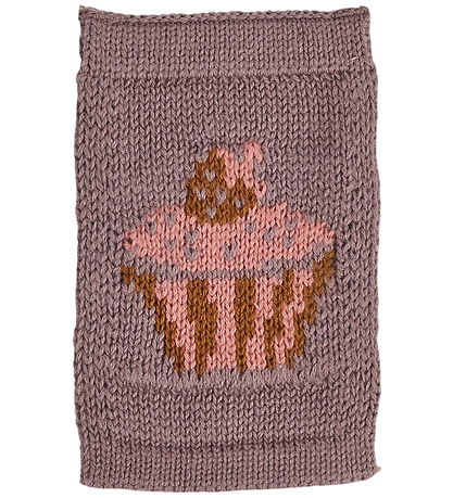 Smallstuff Knitted Flag - Birthsday Cake - Rose