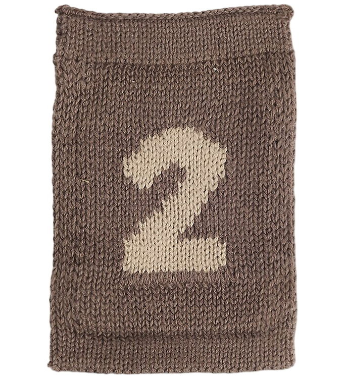 Smallstuff Strikket Flag - 2 - Natur Tal