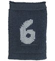 Smallstuff Strikket Flag - 6 - Blå Tal Smallstuff Strikket Flag - 6 - Blå Tal