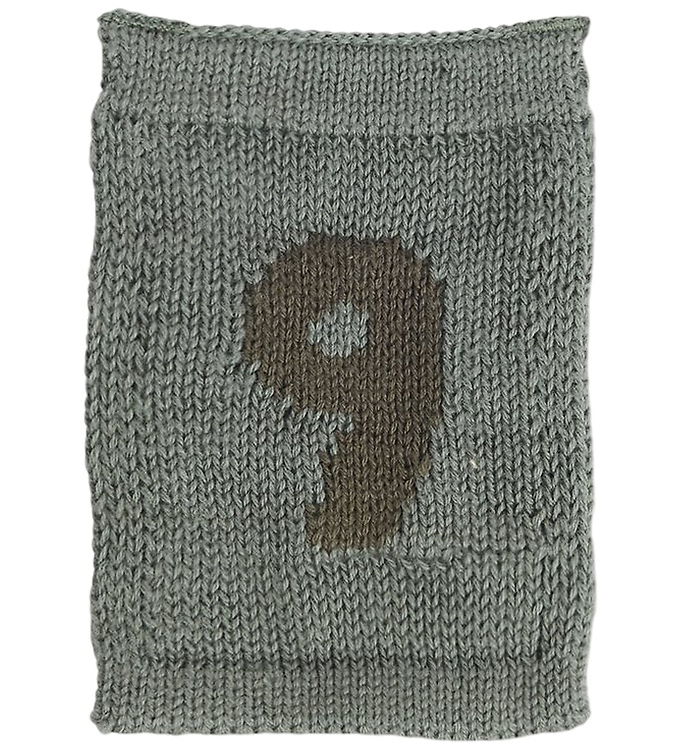 Smallstuff Strikket Flag - 9 - Blå Tal