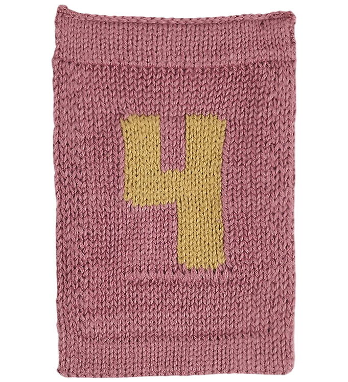 Smallstuff Strikket Flag - 4 - Rosa Tal