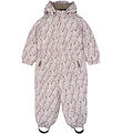 Mikk-Line Flyverdragter - Floral - Cloud Gray