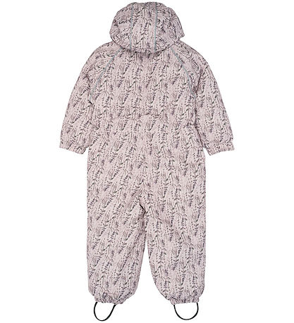 Mikk-Line Flyverdragter - Floral - Cloud Gray