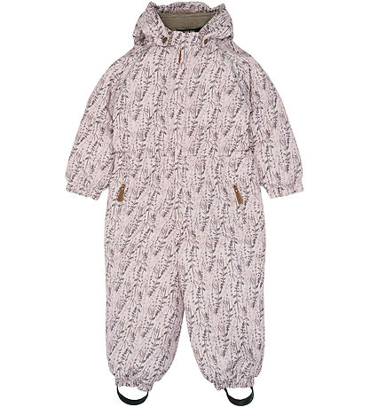 Mikk-Line Flyverdragter - Floral - Cloud Gray