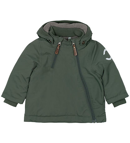 Mikk-Line Vinterjakke - Solid - Thyme