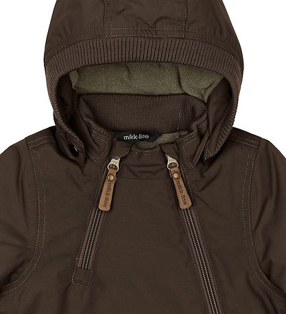 Mikk-Line Vinterjakke - Solid - Raisin