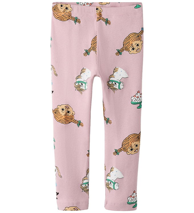 NAME IT Leggings Soca Pippi Keepsake Lilac