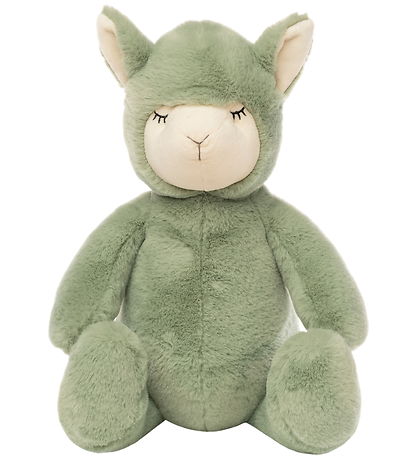 NatureZoo Bamse - 30 cm - Lama - Støvet Grøn