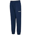 Hummel Track Pants - Loose - Dress Blues