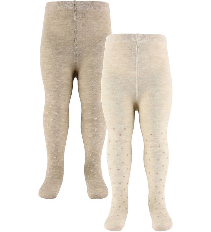 Minymo Strømpebukser - 2-pak - Viskose/Uld - Sheer Bliss