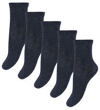 Minymo Strømper - 5-pak - Dark Navy Minymo Strømper - 5-pak - Dark Navy
