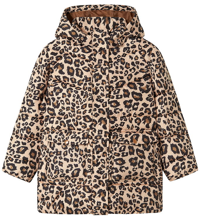 Name It Dynejakke - NkfMimosa - Toasted Coconut