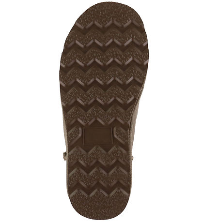 Rosemunde Bamsestøvler - Lammeskind - Elk Brown
