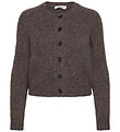 Rosemunde Cardigan - Strik - Uld - Brown Grey Melange Rosemunde Cardigan - Strik - Uld - Brown Grey Melange