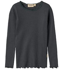Wheat Blouse - Rib - Reese - Night