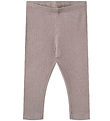 Wheat Leggings - Rib - Bomuld/Modal - Maddy - Dusty Purple Wheat Leggings - Rib - Bomuld/Modal - Maddy - Dusty Purple
