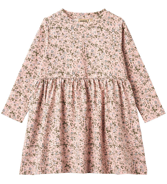 Wheat Kjole - Sessa - Rose Powder Flowers