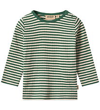 Wheat Blouse - Rise - Green Stripe