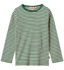 Wheat Blouse - Rise - Green Stripe