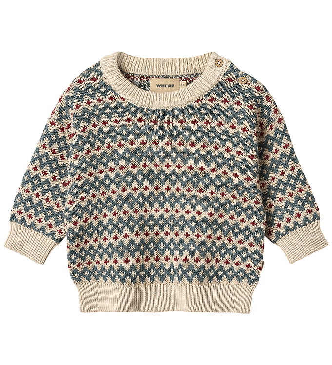 Wheat Bluse - Strik - Harlow - Offwhite