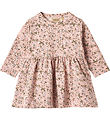 Wheat Kjole - Sessa - Rose Powder Flowers Wheat Kjole - Sessa - Rose Powder Flowers