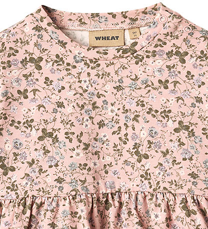 Wheat Kjole - Sessa - Rose Powder Flowers