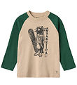 Wheat Bluse - Rolf - Kale m. Pingvin Wheat Bluse - Rolf - Kale m. Pingvin