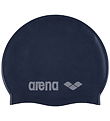 Arena Badehætte - Classic Silicone JR - Denim/Silver Arena Badehætte - Classic Silicone JR - Denim/Silver