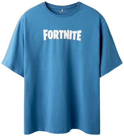Name It T-shirt - NkmJunior - Fortnite - Vallarta Blue