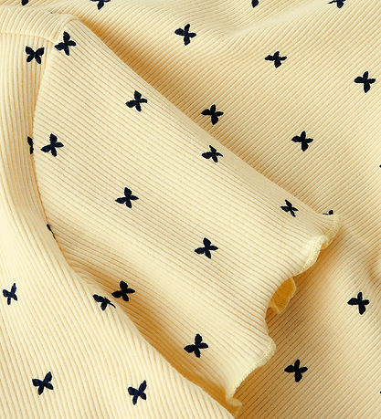 Name It T-shirt - Rib - NkfKarlia - Double Cream