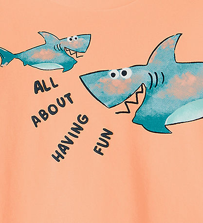 Name It T-shirt - NmmPjarrie - Peach Nectar