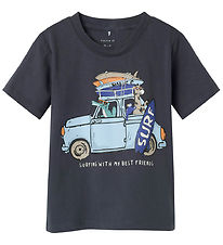 Name It T-shirt - NmmPfreddis - India Ink