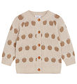 Hust and Claire Cardigan - Strik - Bambus - Cuno - Warm Sand